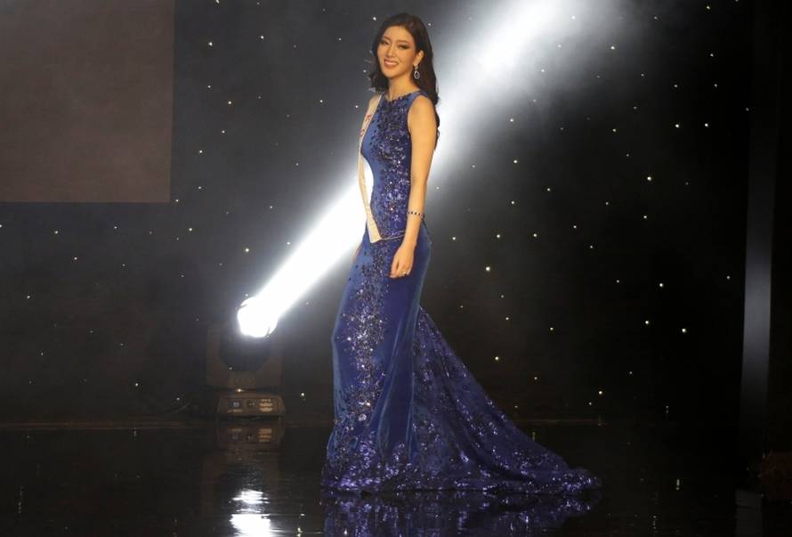 Miss Korea Hyun Wang participates in the Miss World 2016 Competition in Oxen Hill, Maryland