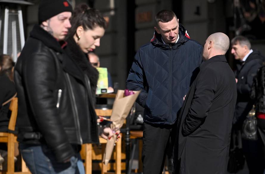 EKSKLUZIVNO Zagreb: Josip Dabro i Ivan Penava razgovarali su u centru grada 