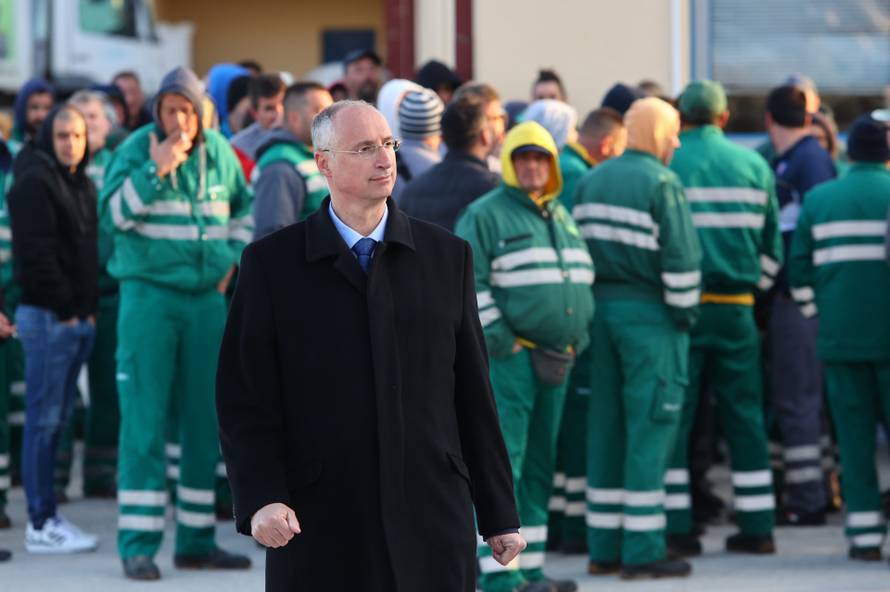 Split: Puljak i Ivošević stigli u Čistoću na pregovore s direktorom tvrtke