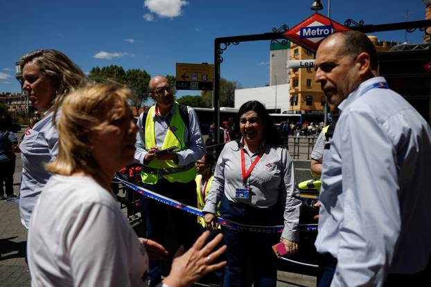 Power outage in Madrid