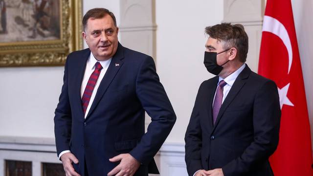 Sarajevo: Članovi Predsjedništva primili u posjet turskog ministra Bekira Pakdemirlija