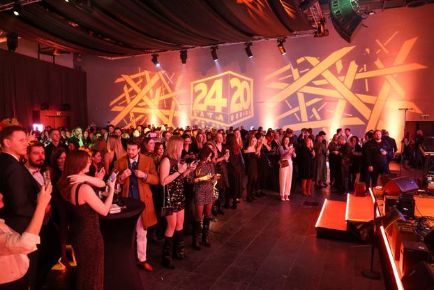 Zagreb: Atmosfera na proslavi 20. rođendana 24sata