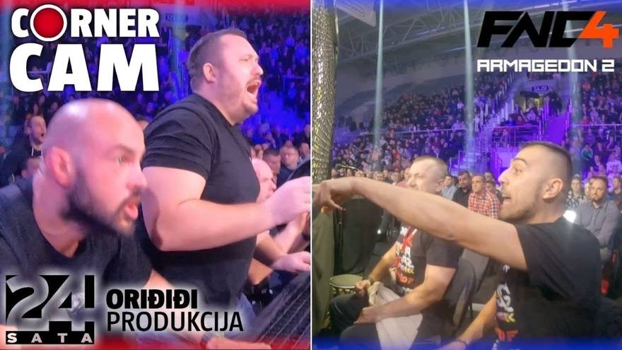 Pogledajte što se događalo u kutu boraca na spektaklu FNC 4 i finalu Armagedona u Osijeku!