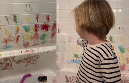 Htjela sam biti zabavna mama i kupila sam sinu 'perive' pastele - pogledajte mi kupaonicu sad!