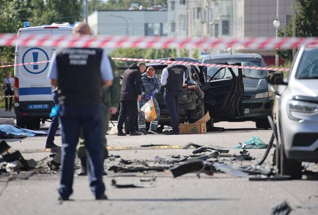 Russian serviceman killed in explosion in St. Petersburg