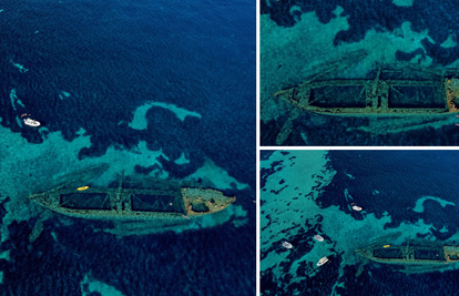 FOTO Kraj Dugog otoka leži olupina talijanskog broda koja skriva tajnu staru 40 godina