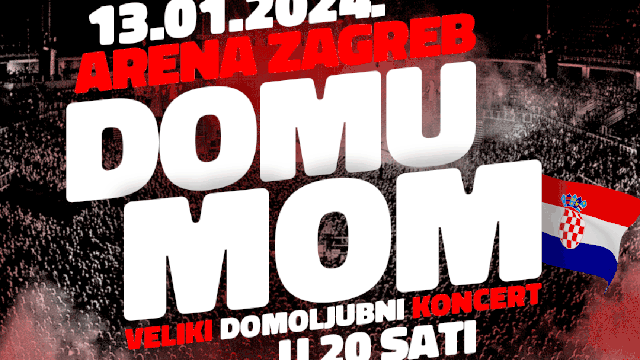 Rasprodane tribine za koncert 'Domu mom': izniman interes za koncert domoljubne glazbe