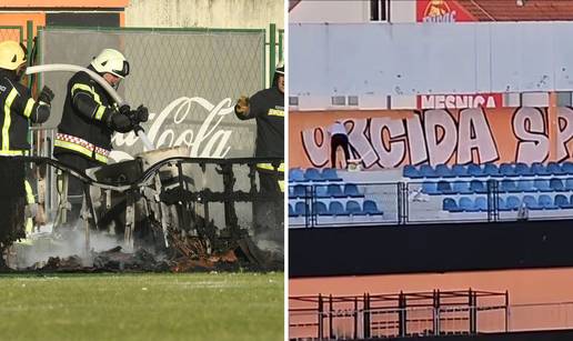 VIDEO/FOTO Evo u kakvom je stanju Torcida ostavila stadion u Šibeniku. Čini se kao ratna zona