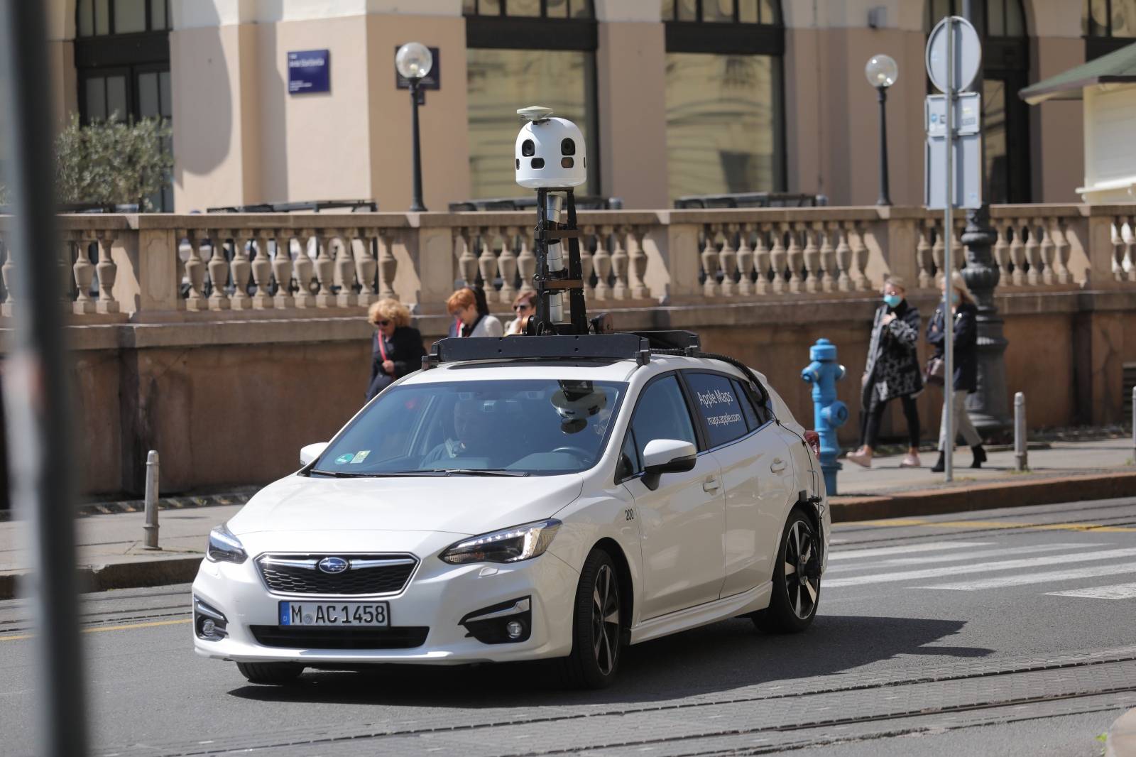 Appleovi automobili po Zagrebu snimaju za njihov 'Street View'