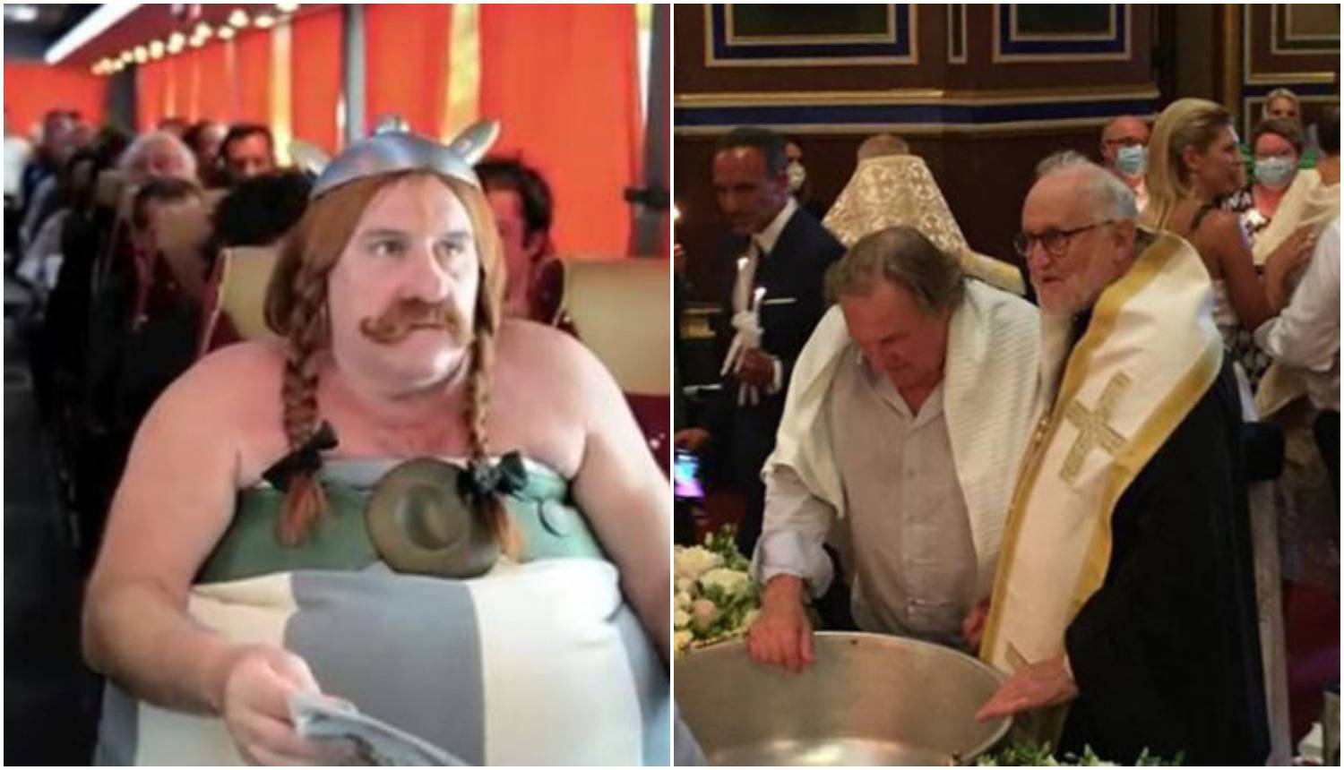 Krstio se Obelix: Depardieu se odrekao Sotone, presretan je