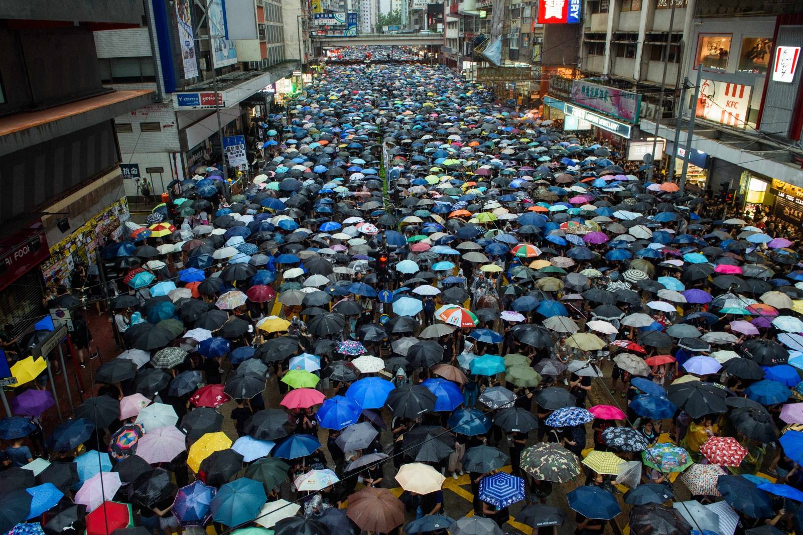 Protests in Hong Kong