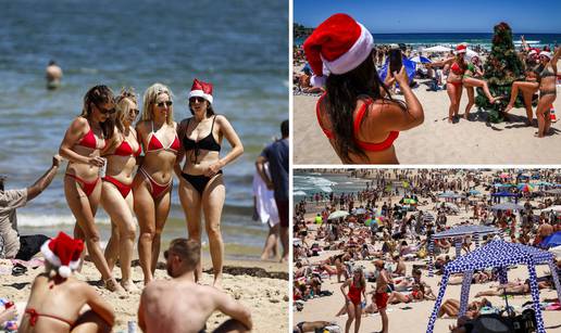 FOTO Njima je ljeto tek počelo: Plaže u Australiji krcate su za blagdane. Pogledajte ove scene