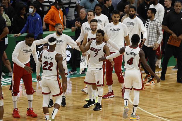 NBA: Playoffs-Miami Heat at Boston Celtics