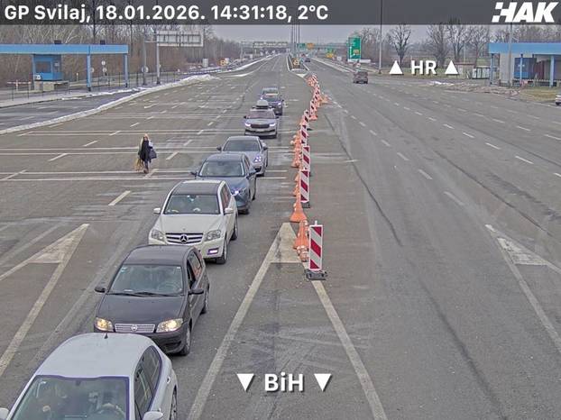 FOTO Gužve na hrvatskoj granici