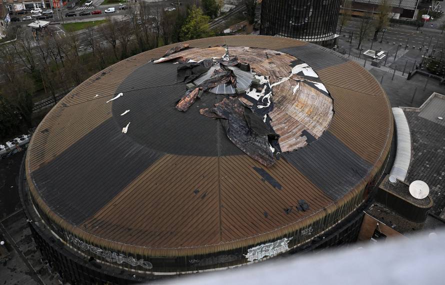 Zagreb: KC Dražen PetroviĆ nastradala u oluji