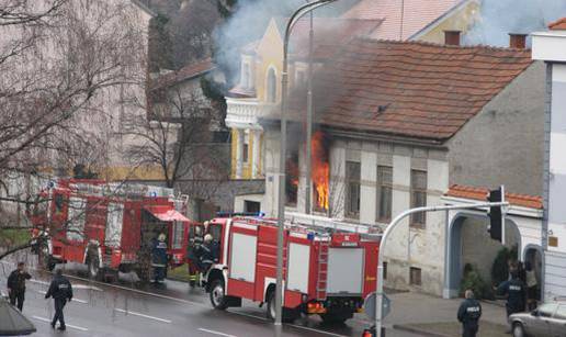 U Varaždinu gorjela kuća u kojoj inače žive beskućnici