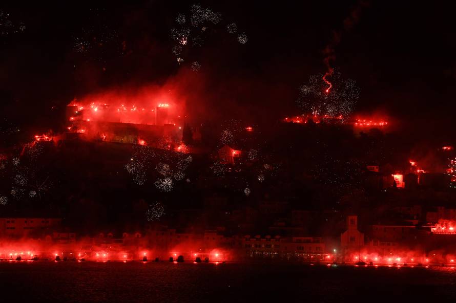 Sibenik: Proslava 40.rodjendana navijacke skupine Funcuti