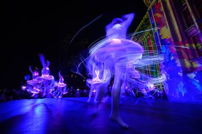 VIDEO Počeo Festival svjetla u Zagrebu:  Instalacije su na 24 lokacije, sve traje  do nedjelje