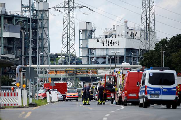 Explosion at Chempark in Leverkusen