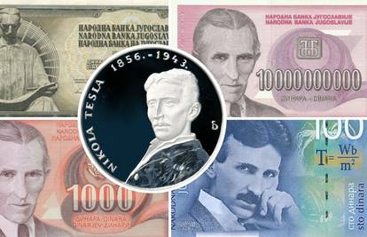 Sjećate li se ovih novčanica? Evo gdje su sve Jugoslavija, Srbija i Hrvatska koristile Teslin lik
