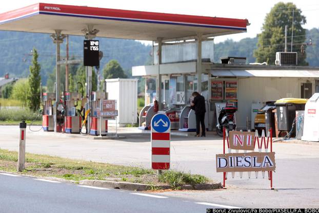 Nestašica goriva u Sloveniji
