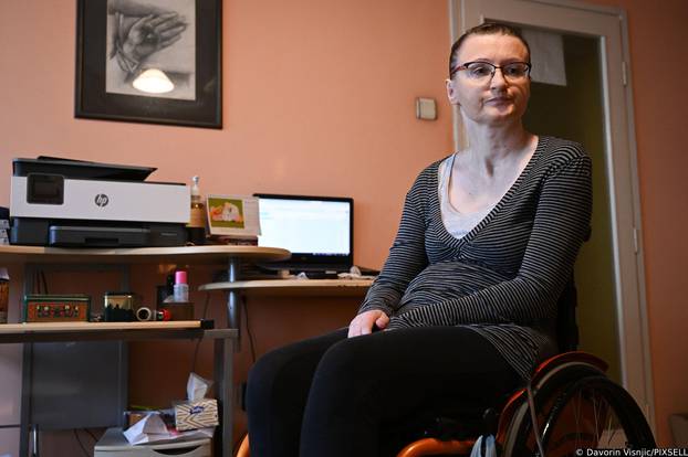 Zagreb: Danijela Dujić boluje od multiple skleroze