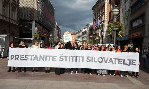 Prosvjedna akcija za zaštitu prava žena: 'Stop nasilju, prestanite štititi silovatelje!'