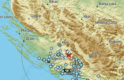 Osjetio se potres u Splitu: Bio je jačine 3,2, epicentar kod Drniša