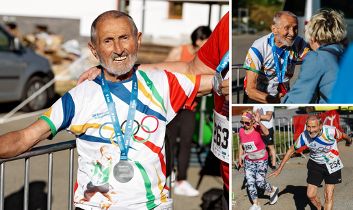 Vlada je najstariji maratonac na Balkanu: Ujutro hoda uz pomoć štapa, a popodne trenira za trke