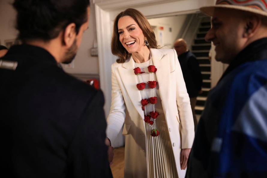 Britain's Catherine, Princess of Wales, visits Leicester