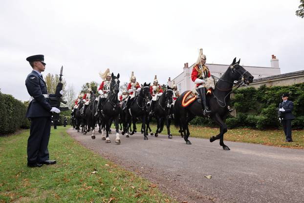 U.S. President Trump makes second state visit to Britain