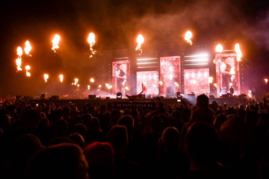 Veliki koncert Marka Perkovića Thompsona u Sinju