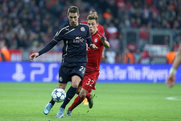 Muenchen: UEFA Liga prvaka, skupina F, 2. kolo, FC Bayern Muenchen - GNK Dinamo