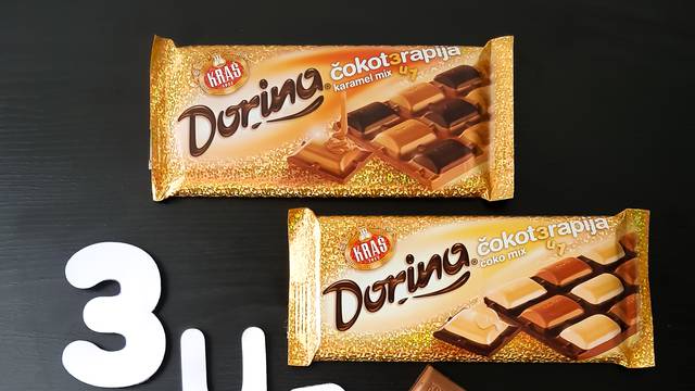 Nove Dorina čokoterapije 3u1 - karamel mix i čoko mix