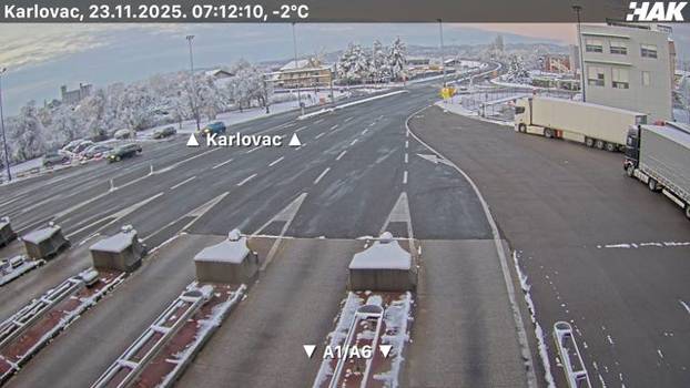 HAK: Snijeg ne pada, autoceste su očišćene. Upozorenje za ove dijelove Hrvatske