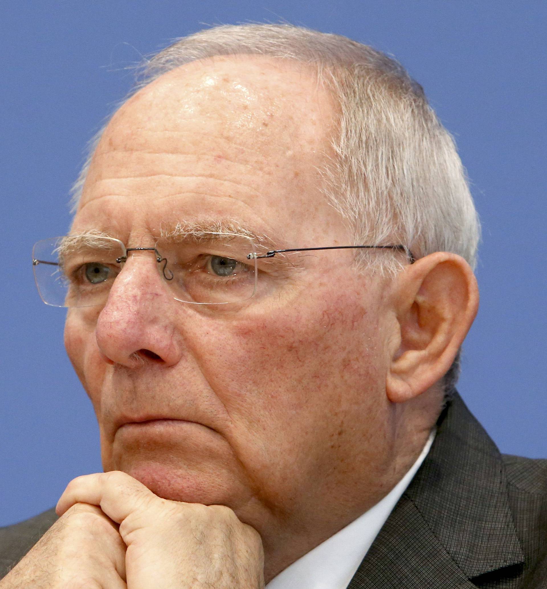 German Finance Minister Schaeuble presents the budget plan 2017 in Berlin