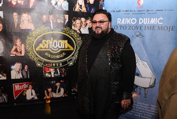 Predstavljanje albuma Rajka Dujmića "Tko to zove ime moje" u diskoteci Saloon