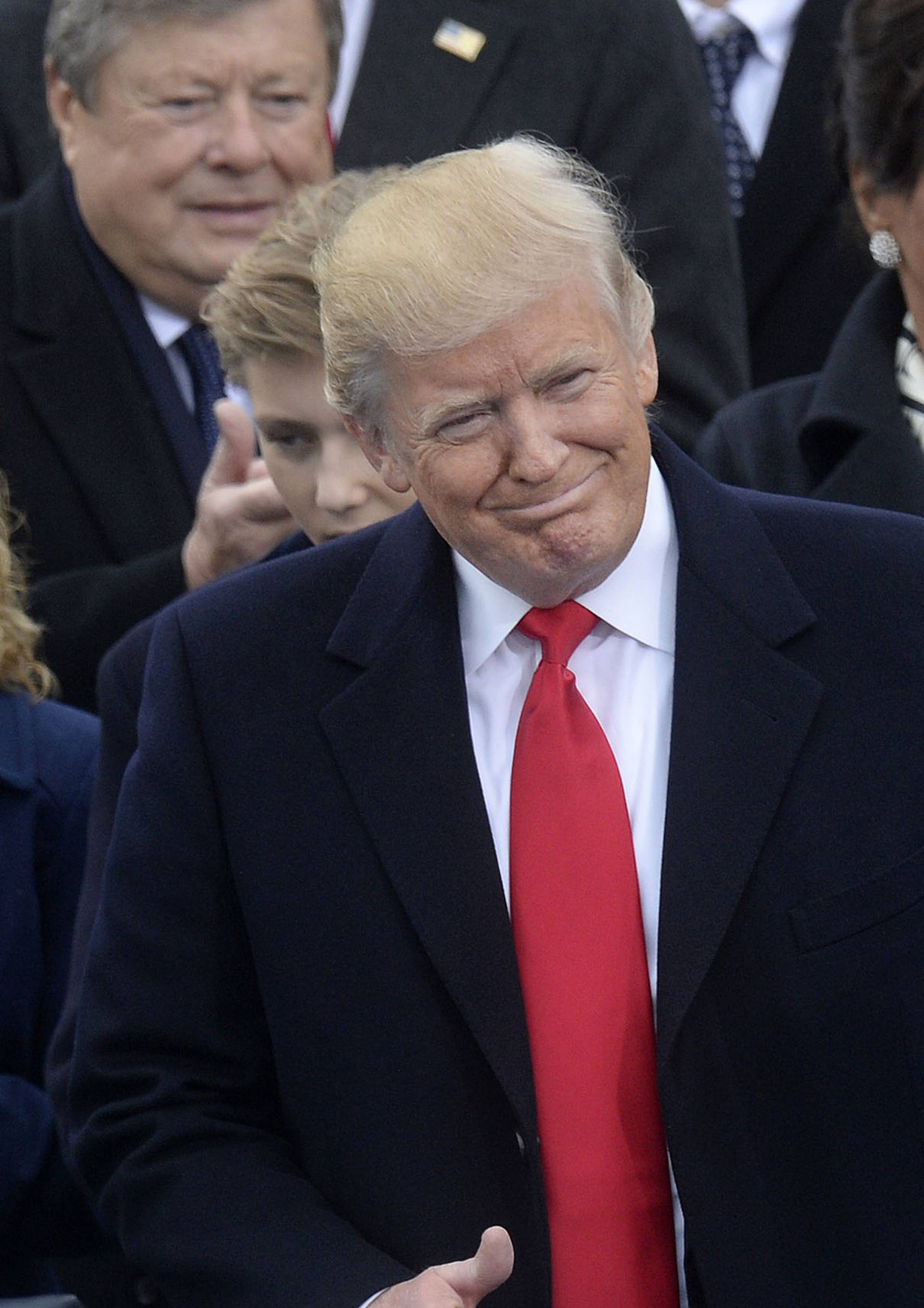 Donald Trump Sworn In As U.S. President - DC
