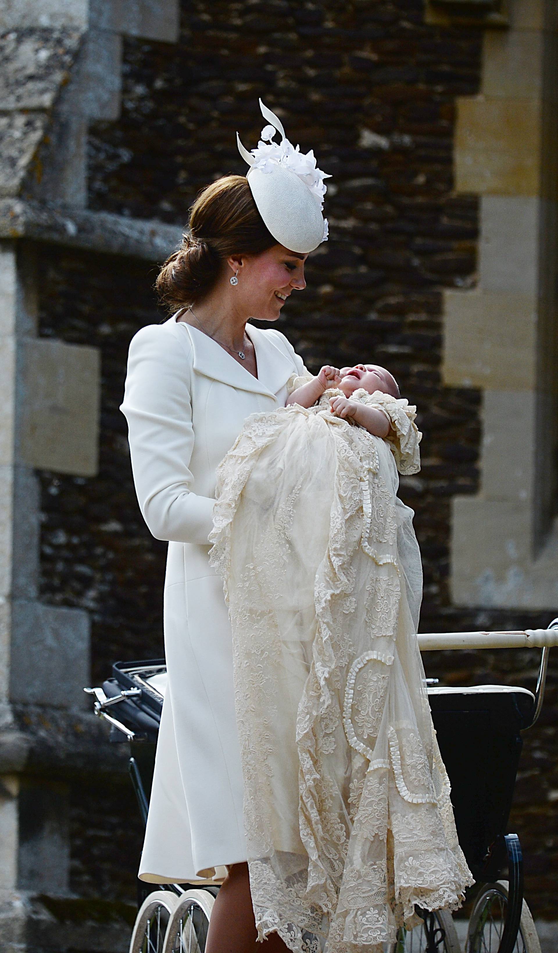 The christening of Princess Charlotte