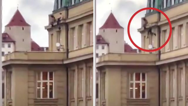Dramatična snimka: Skakali su s krova zgrade kako bi pobjegli masovnom ubojici sa snajperom