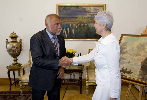 Zagreb: Premijerka Kosor sastala se s predsjednikom Mesi?em