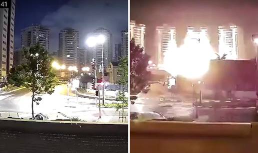 VIDEO Kamere snimile trenutak udara na Petah Tikvu: Snažna eksplozija uzdrmala je grad...
