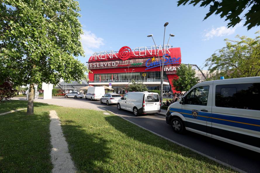 Evakuiran Arena Centar