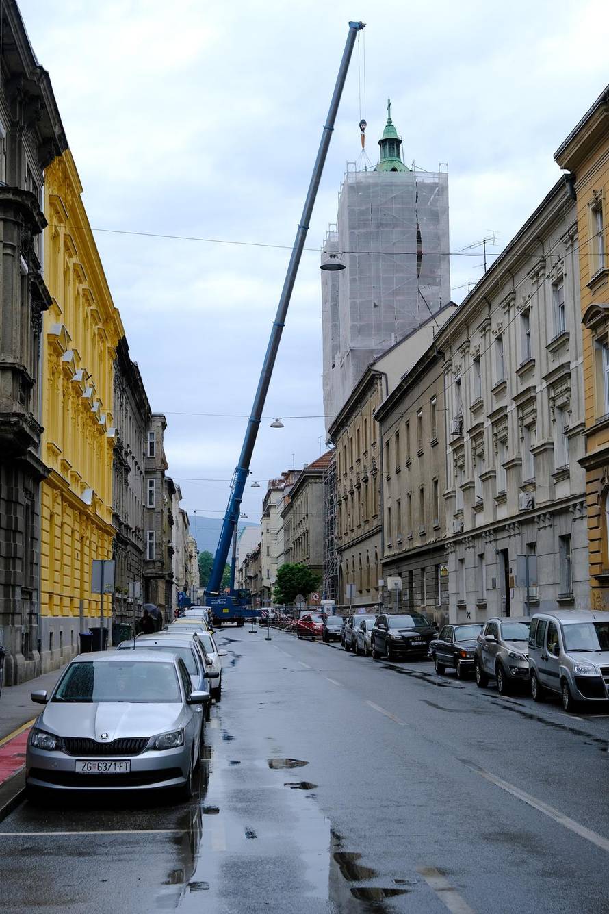 Dio Plamoticeve zatvoren zbog skidanja kupole s Bazilike Srca Isusova