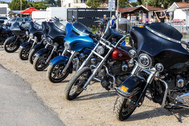 Medulin: Prvi dan H.O.G. Rallyja, susreta zaljubljenika u Harley Davidson iz svih zemalja