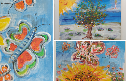Dječja akcija dobrote: Aukcijska prodaja dječjih slikarskih radova, za djecu iz Gline