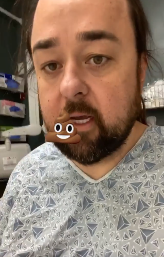 Chumlee iz Zalagaonice mislio da ima koronu: 'Trebam kakati'