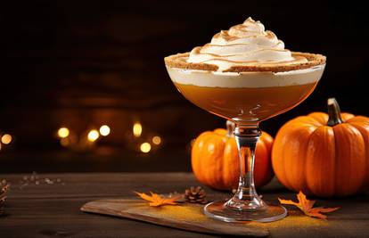 Napravite kremasti martini od buče: Prava je zimska poslastica