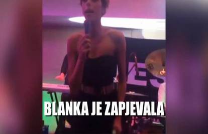 Blanka Vlašić zapjevala na svadbi starijeg brata Marina