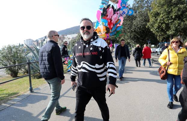 Opatija: Toni Cetinski u šetnji Slatinom